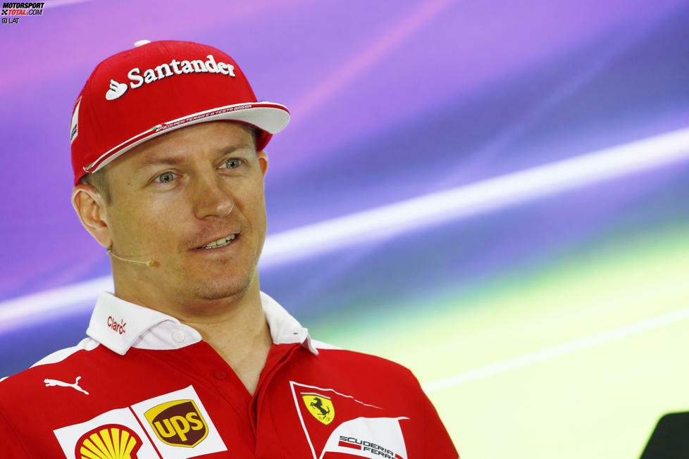 Kimi Räikkönen (Ferrari): Jahresgehalt 5,6 Millionen Euro, Vertrag läuft Ende 2017 aus.