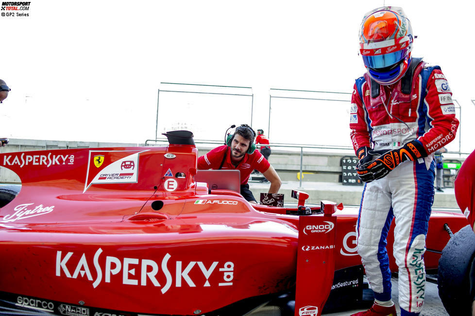 Das zweite Cockpit im besten Team geht an Antonio Fuoco. Auch der Italiener ist Mitglied der Ferrari-Familie und dürfte mit Prema gleich nach ganz oben streben. Er ersetzt dabei Landsmann Antonio Giovinazzi, der nach seiner Glanzsaison dritter Fahrer im Formel-1-Team der Scuderia wird - ob dieser in die Ex-GP2 zurückkehrt, ist noch offen.