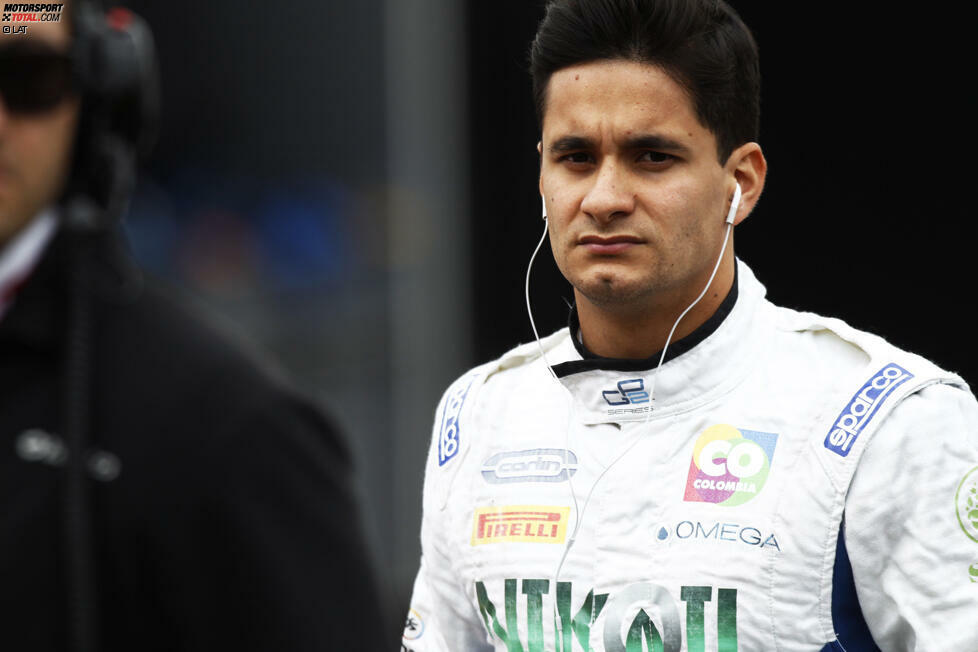 #3 Julian Leal - 102 Starts: Wir kommen in den Hunderter-Club! Fünf Jahre rollt Julian Leal mehr oder weniger auffällig durch die GP2-Serie. Ein Sieg ist dem Kolumbianer nicht vergönnt, mehr Punkte als manch anderer Oldie holt er aber allemal. Seine beste Leistung zeigt er 2014, als er Gesamt-Zehnter wird.