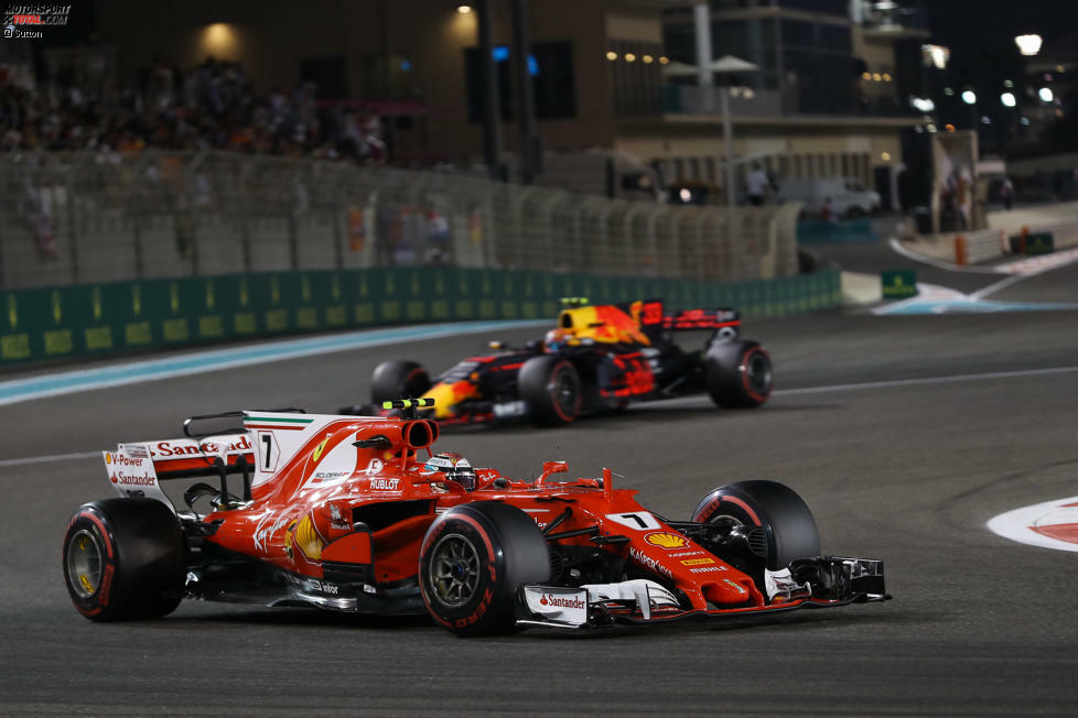 Max Verstappen wird gegen Rennende zwar schneller (nach einem verkorksten Wochenende mit dem falschen Set-up), aber Räikkönen behauptet den vierten Platz auf der Strecke und erobert ihn damit auch in der WM. 