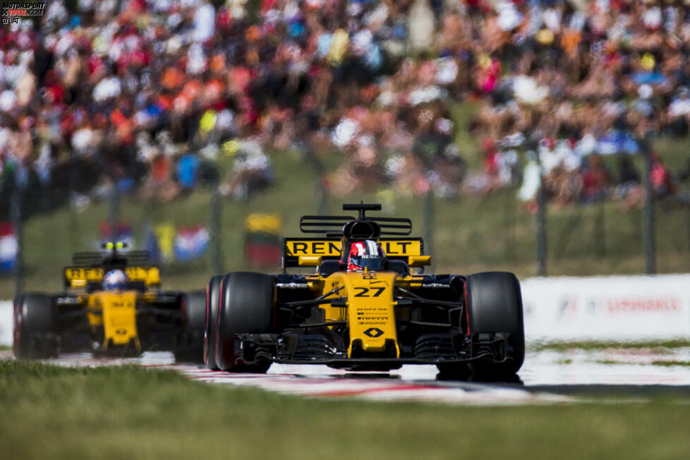 Dahinter herrscht auf dem Hungaroring weitgehend 