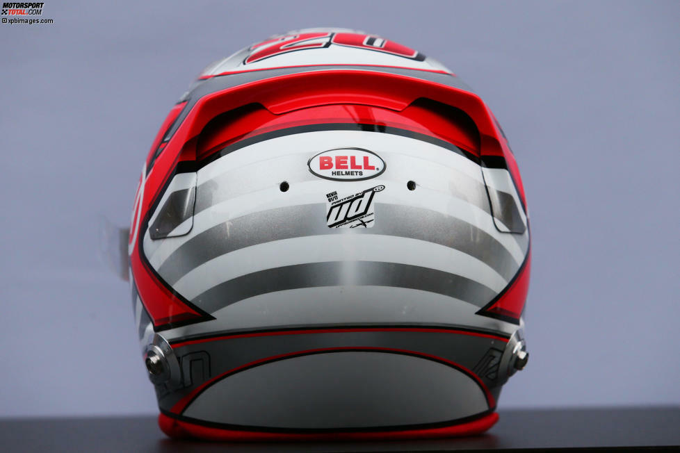 Kevin Magnussen (#20, Haas): Ein Helmdesign so kühl wie ein skandinavischer Wintertag. Beim Kopfschutz von Magnussen gibt es nicht viel zu deuten.