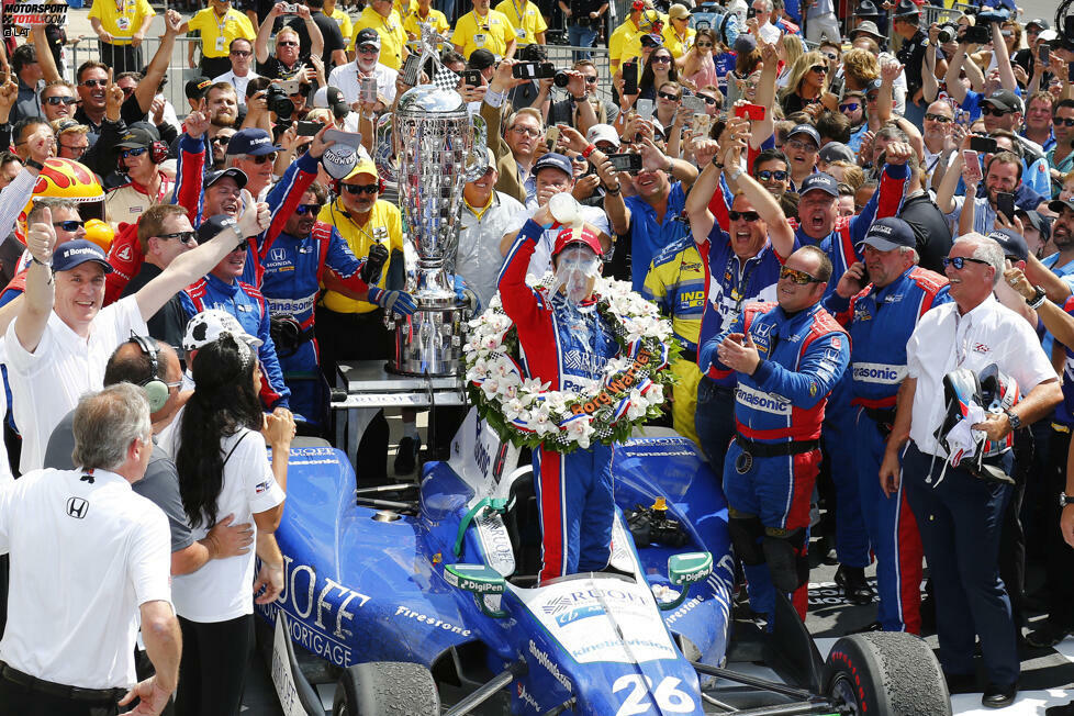 6. Indianapolis 500: Takuma Sato (Andretti-Honda)