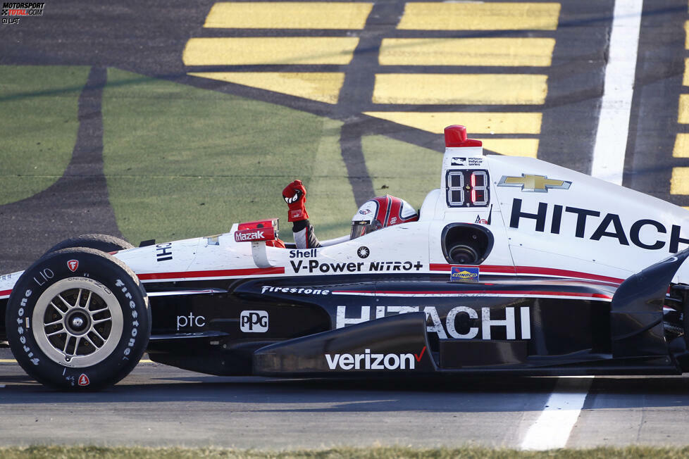 11. Iowa Speedway: Helio Castroneves (Penske-Chevrolet)