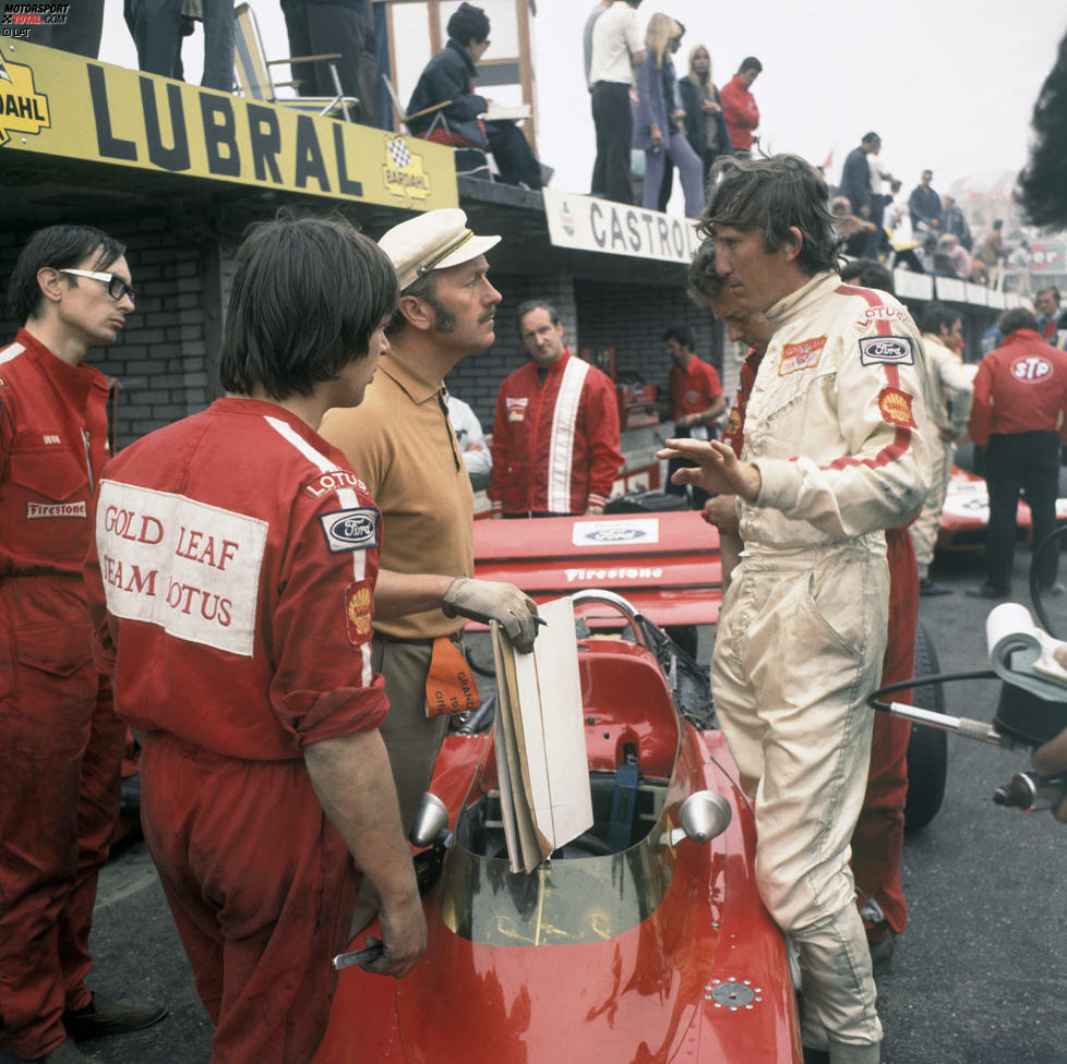 ... Rindt und Teamboss Chapman, der technisch stets das Limit auslotete, wurde durch die vielen Defekte auf eine harte Probe gestellt. Doch die Genieblitze des legendären Konstrukteurs hielten Rindt bei Lotus. 1970 ...