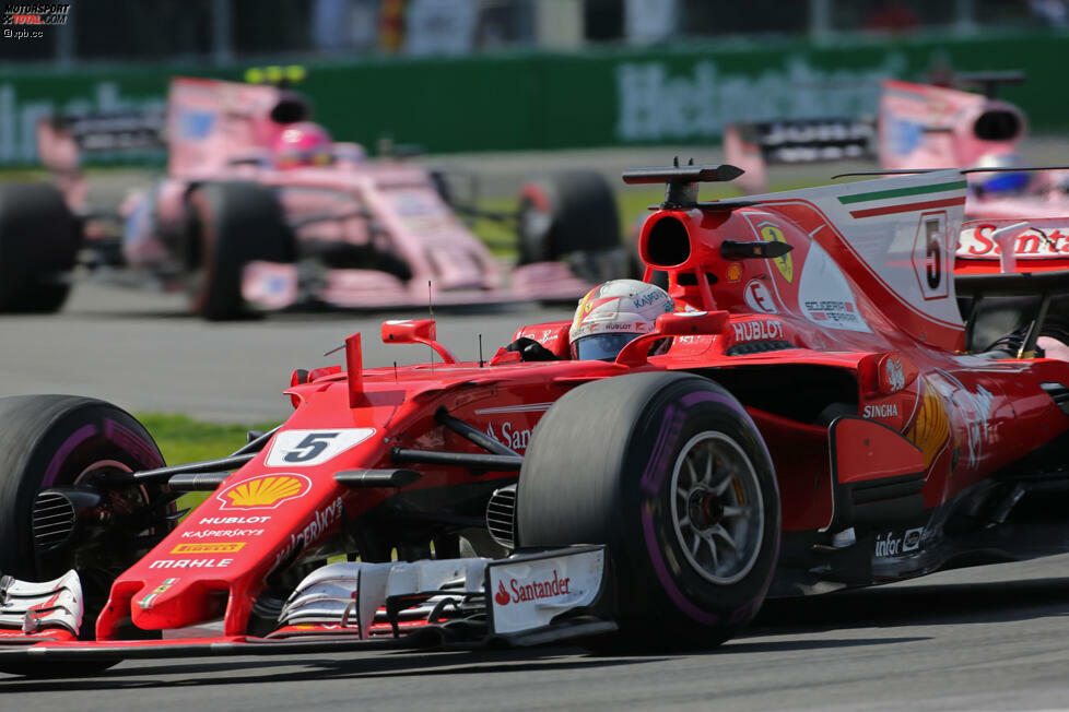 In der drittletzten Runde ist dann auch Perez fällig. Profiteur dieses Dreikampfs ist Ricciardo, der seinen dritten Platz absichern kann. Der Red-Bull-Fahrer geht mit 2,5 Sekunden Vorsprung auf Vettel in die letzte Runde. Und rettet 0,6 über die Ziellinie. Ocons letzte Attacke gegen den hart verteidigenden Perez bleibt erfolglos.