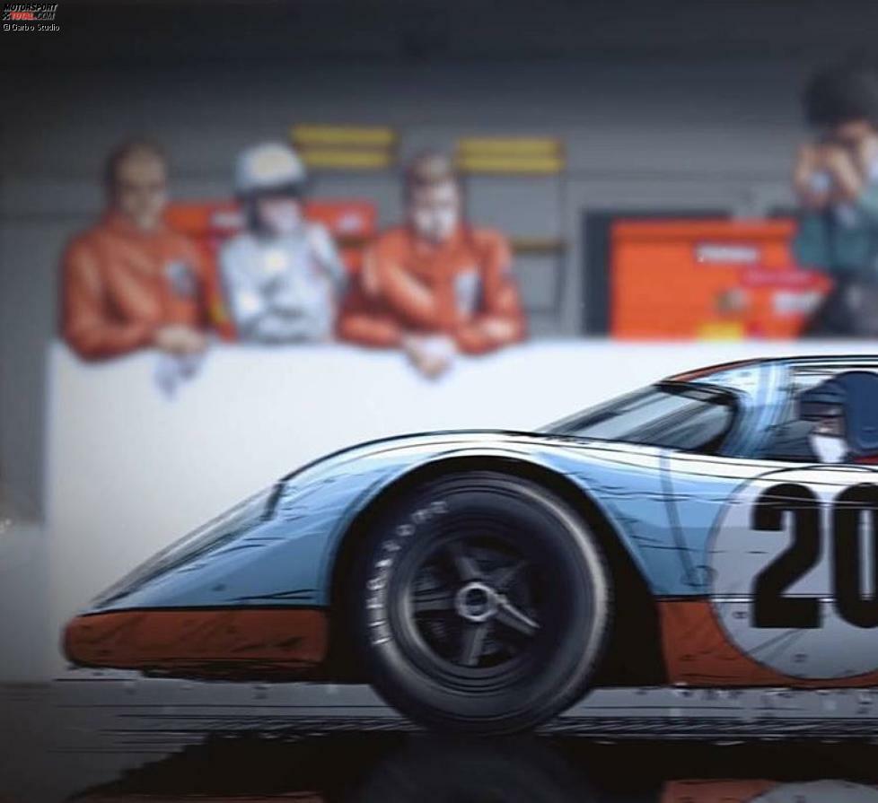 Im Jahr der Dreharbeiten (1970) wurde der Wagen im echten 24-Stunden-Rennen von Jo Siffert und Brian Redmann gefahren. Das Duo fiel vorzeitig aus.