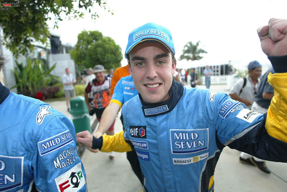 Im Jahr 2003 feierte er in Sepang den ersten Podestplatz seiner Formel-1-Laufbahn mit Renault - und das trotz Fiebers am Vortag. 