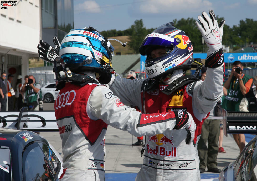 In beiden Rennen am Hungaroring startet Rene Rast von der Pole-Position ...