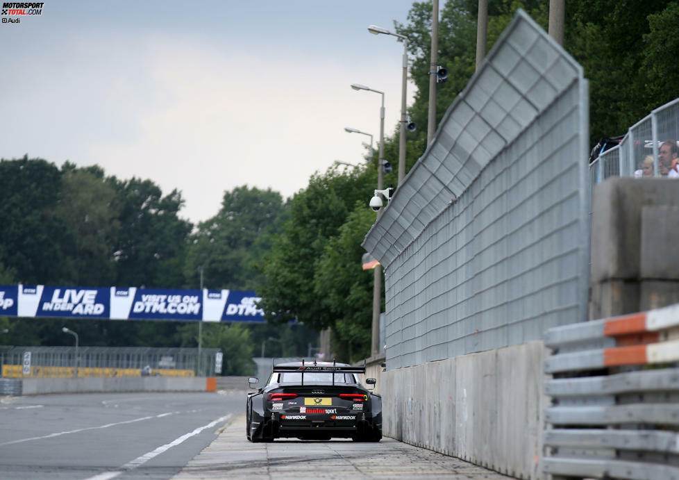 Nach dem Siegestaumel in Ungarn folgt beim Audi-Heimspiel am Norisring die Ernüchterung. Rene Rast geht als Zwölfter am Samstag und nach einer Kollision am Sonntag leer aus.