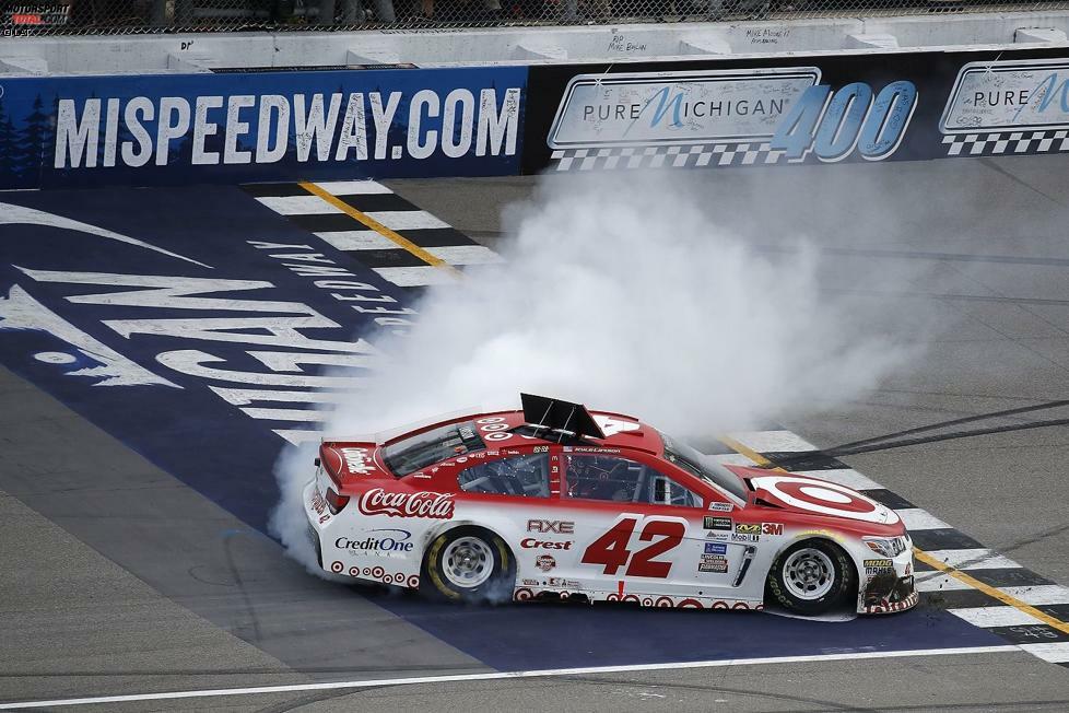 Brooklyn (Michigan): Kyle Larson (Ganassi-Chevrolet)