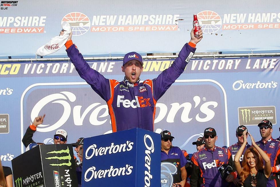 Loudon (New Hampshire): Denny Hamlin (Gibbs-Toyota)