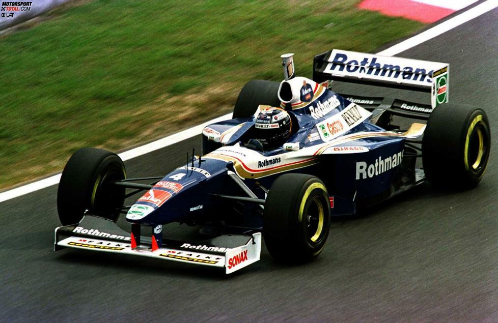 1997: ...als er mit dem FW19 für Jacques Villeneuve das nächste Erfolgsauto schon so gut wie fertiggestellt hat. Über dessen Siegeszug darf sich Newey aber nur noch heimlich freuen.