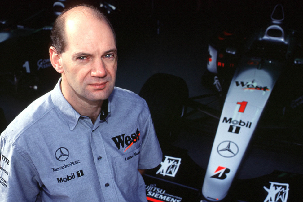 In seiner ruhmreichen Karriere konstruierte Adrian Newey als der Designguru der Formel 1 wahre Wunderwerke für Williams, McLaren und Red Bull