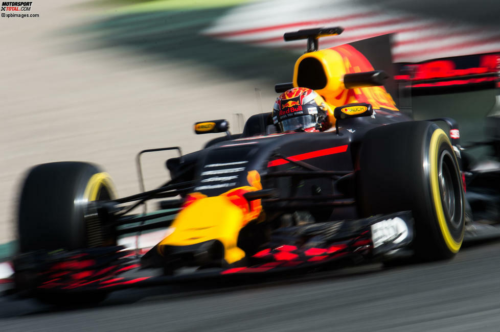 Platz 7: Die schlichten Formen des Red Bull RB13 überzeugen nur 5,0 Prozent der Formel-1-Fans. Die Ex-Champions haben an ihrem Auto auf viel Schnickschnack verzichtet.