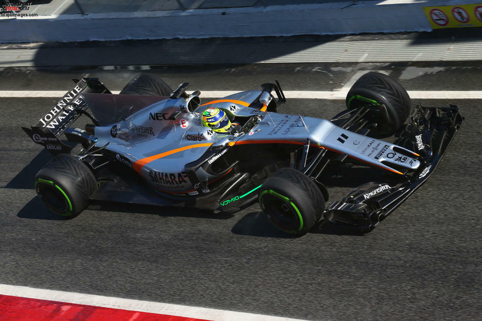 Platz 10: Der Force-India-Mercedes VJM10 ist nur für 0,48 Prozent der fast 2.500 Umfrageteilnehmer das schönste Auto im Feld.