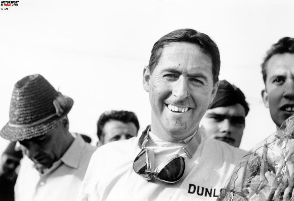 Platz 3: Jack Brabham (5 Jahre, 10 Monate, 19 Tage zwischen Portugal 1960 und Frankreich 1966)