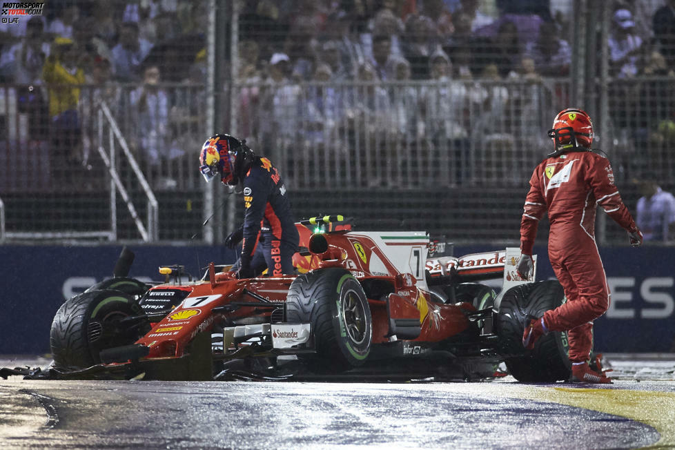 Während sich Räikkönen, der am allerwenigsten für den Startcrash kann, mit Schuldzuweisungen zurückhält, kritisieren Verstappen und führende Experten hauptsächlich Vettel als Sündenbock. Die Rennleitung sieht das anders: Verkettung unglücklicher Umstände, Rennunfall, 