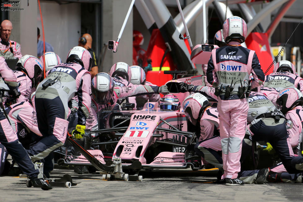 Force India: 103 Millionen Euro Jahresbudget und 380 Mitarbeiter.