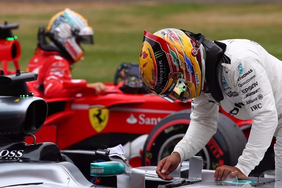 Lewis Hamilton geht mit einem deutlichen Vorsprung in die letzten sechs Saisonrennen 2017 - Sebastian Vettel darf sich trotzdem noch Hoffnungen machen