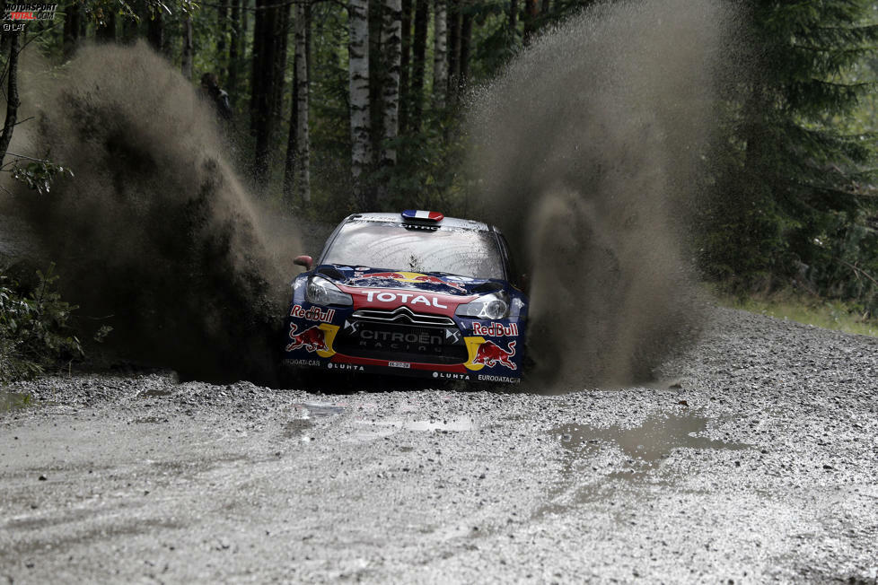 Platz 7: Rallye Finnland 2012 - Sebastien Loeb (Citroen DS3 WRC) - 122,89 km/h