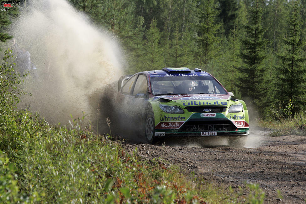 Platz 8: Rallye Finnland 2010 - Jari-Matti Latvala (Ford Focus RS WRC) - 122,8 km/h