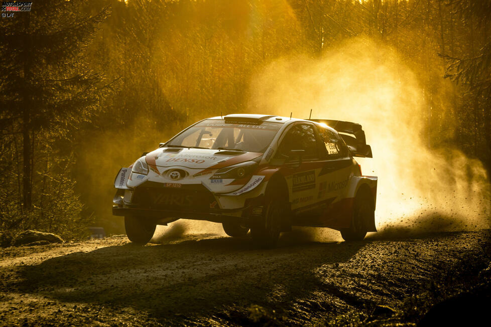 Platz 5: Rallye Schweden 2020 - Elfyn Evans (Toyota Yaris WRC) - 124,28 km/h