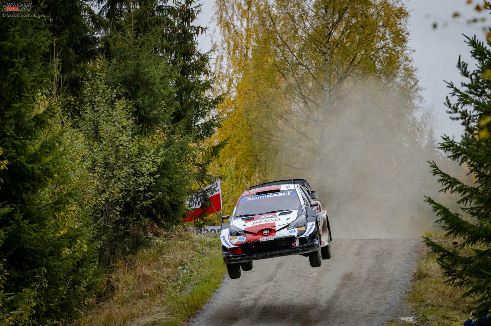Platz 6: Rallye Finnland 2021 - Elfyn Evans (Toyota Yaris WRC) - 123,73 km/h