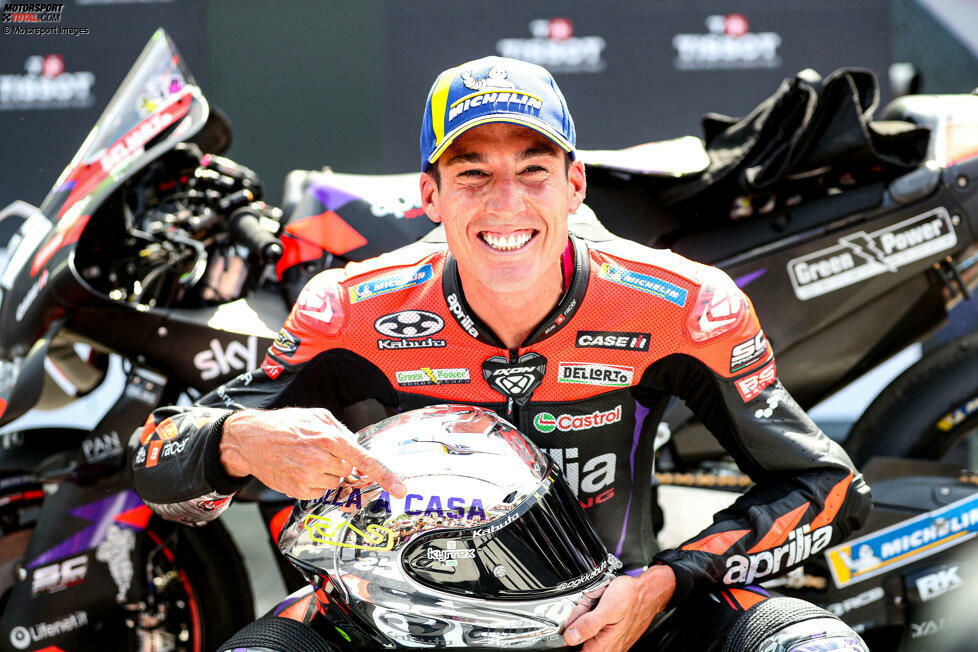 Die MotoGP-Bilanz von Aleix Espargaro (Stand: Ende 2024): 255 Grands Prix, 3 GP-Siege, 2 Sprint-Siege, 11 Podestplätze, 7 Poles, 5 schnellste Rennrunden.