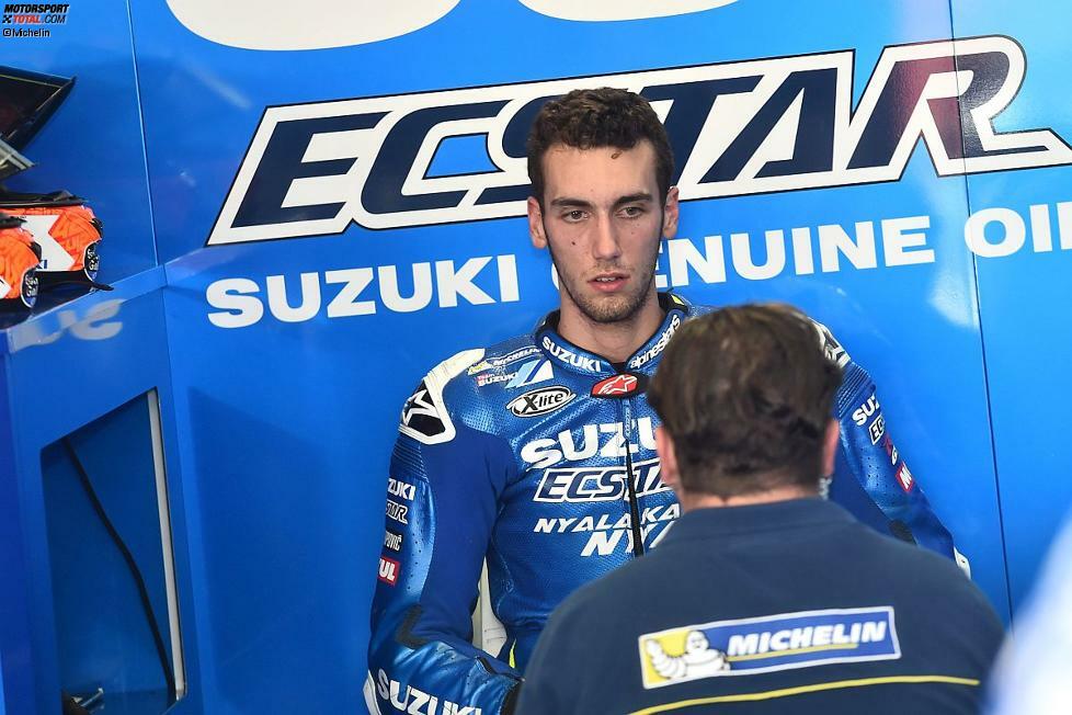 Suzuki engagiert Rins als Nachfolger von Maverick Vinales, der zu Yamaha abwandert. Der Anfang gestaltete sich aber schwierig. Rins verletzt sich beim ersten Wintertest und dann beim zweiten Rennen. Er fällt mehrere Rennen aus und kehrt erst in Assen zurück.