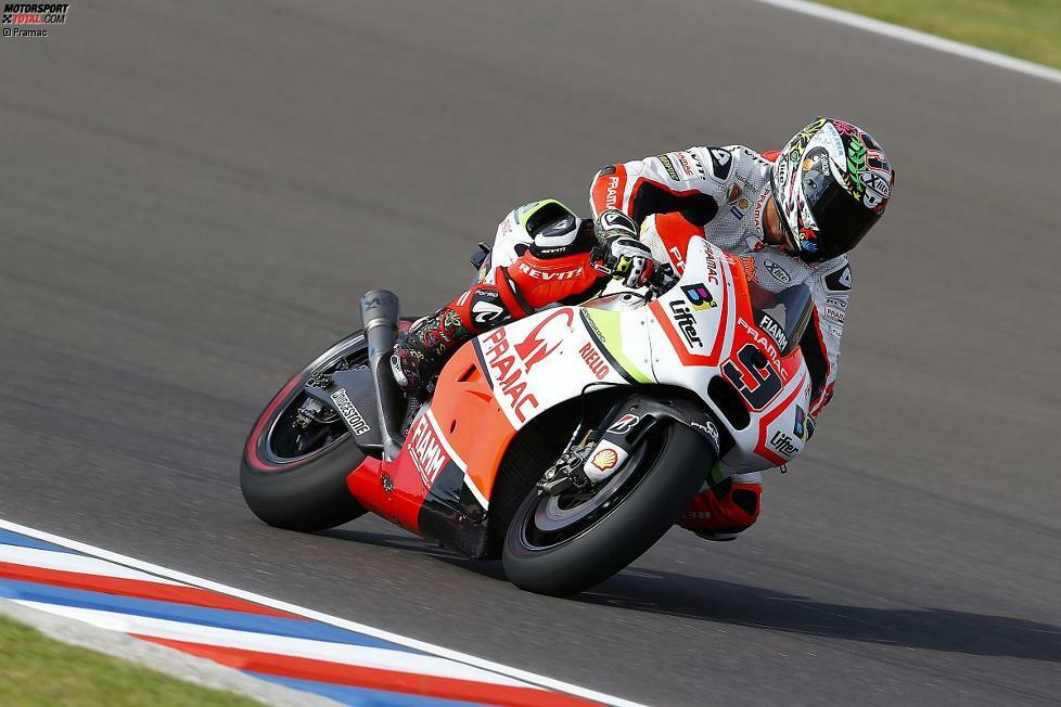 Trotzdem erkennt Pramac-Ducati sein Talent und verpflichtet Petrucci für die Saison 2015. Erstmals hat er gutes Material zur Verfügung und ist oft rund um Platz zehn zu finden.