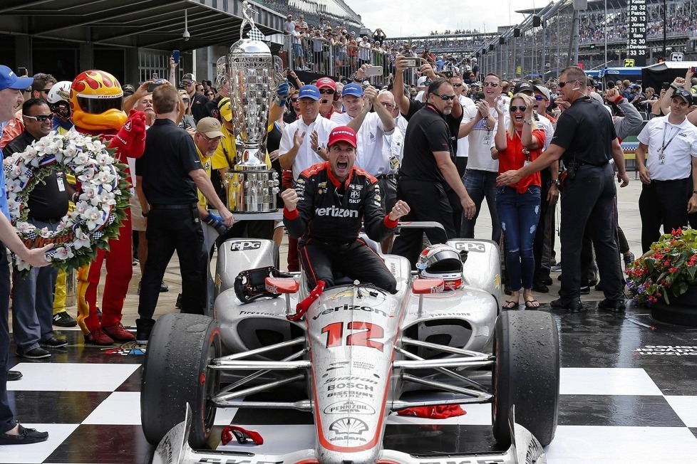 Will Power gewinnt das Indy 500 nach vielen Versuchen - So sieht es aus, wenn eine Last von den Schultern fällt