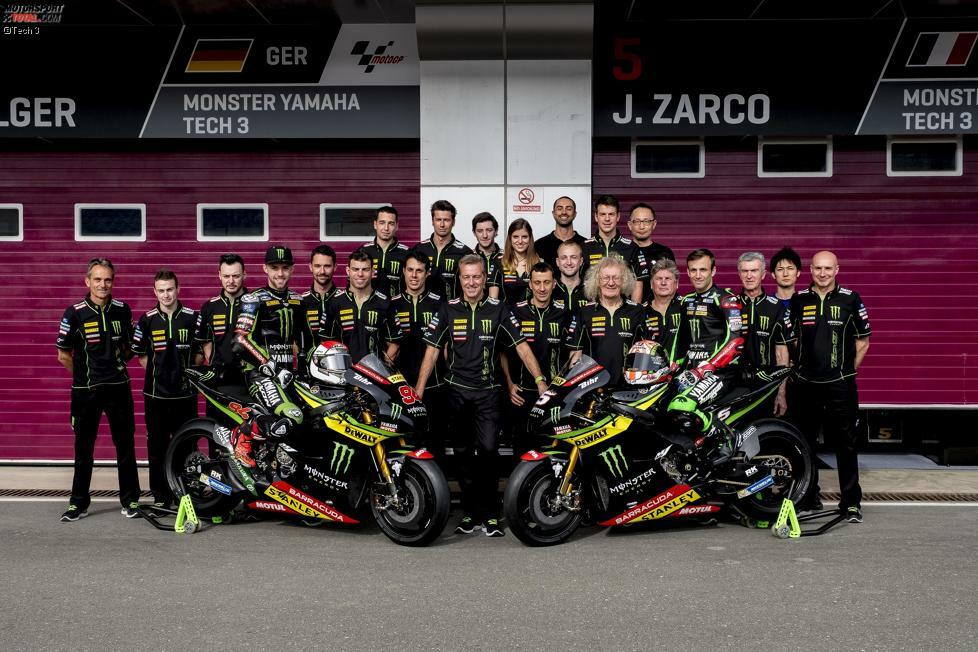 2017 wechselt Zarco in die MotoGP und geht für das Yamaha-Kundenteam Tech 3 an den Start. Sein Teamkollege ist der Deutsche Jonas Folger, der ebenfalls in die Königsklasse aufsteigt.