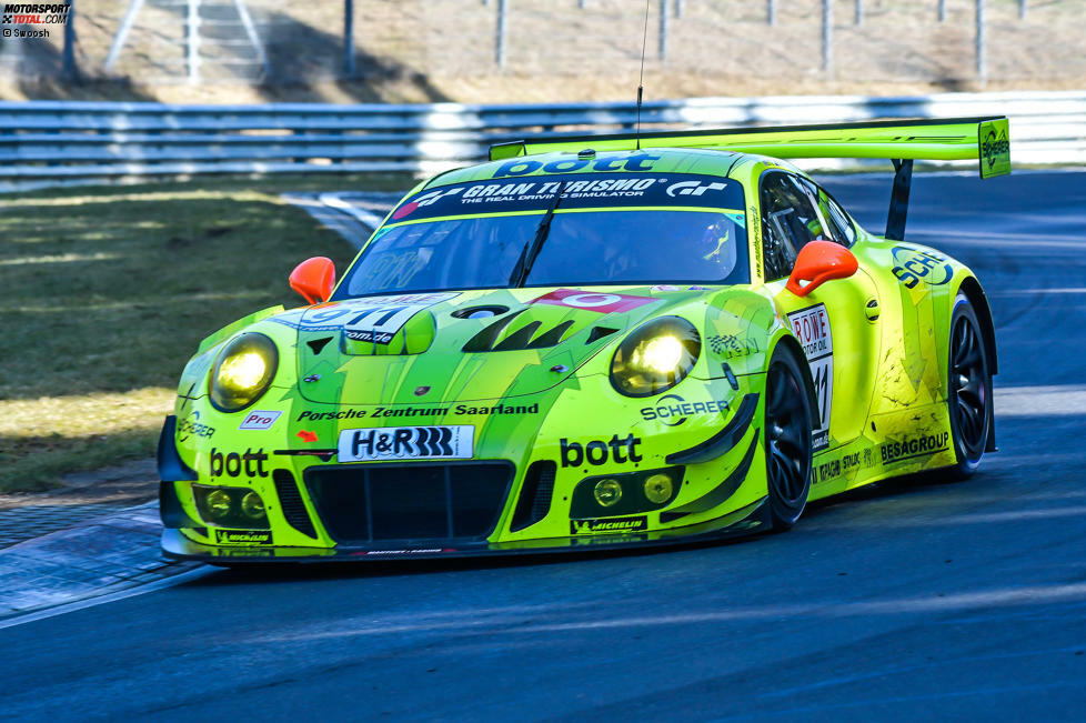 #911 Manthey Racing - Laurens Vanthoor (Porsche 911 GT3 R): Qualifiziert durch Qualifying-Ergebnis VLN1