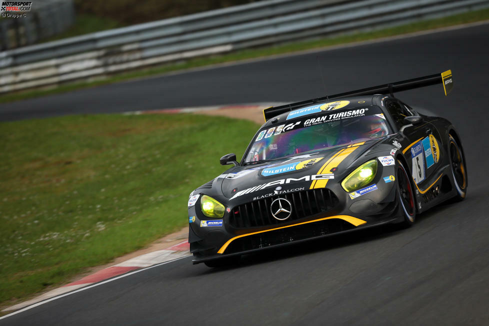 #5 Black Falcon - Yelmer Buurman (Mercedes-AMG GT3): Qualifiziert durch Zeittraining 24h-Qualifikationsrennen