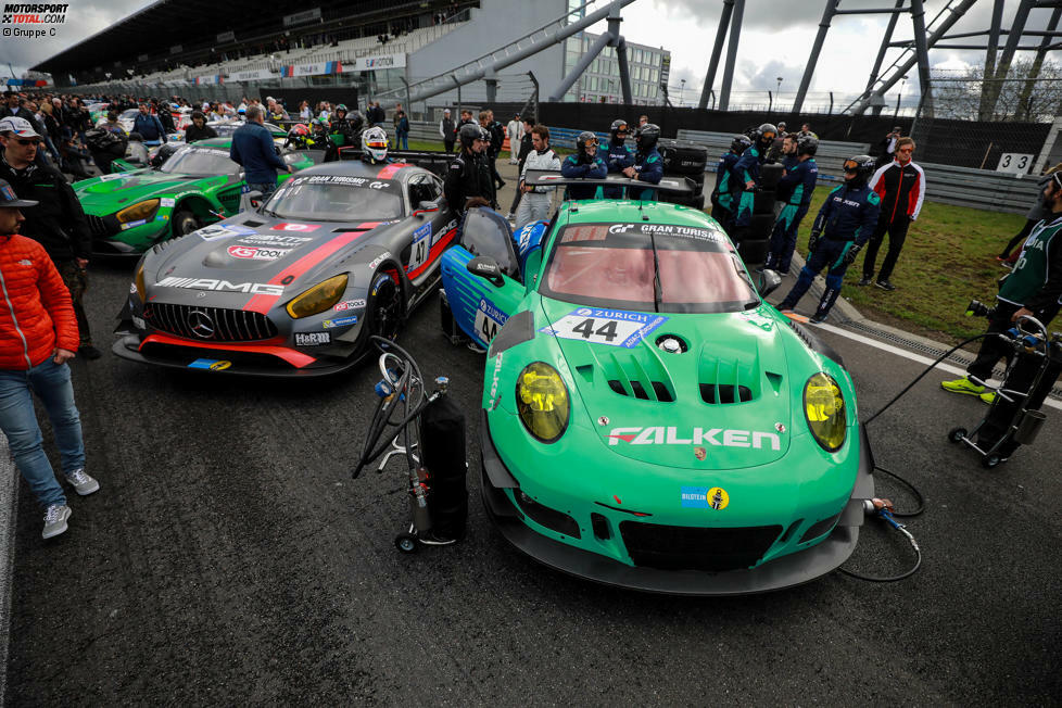 #44 Falken Motorsport - Sven Müller (Porsche 911 GT3-R): Qualifiziert durch Zeittraining 24h-Qualifikationsrennen