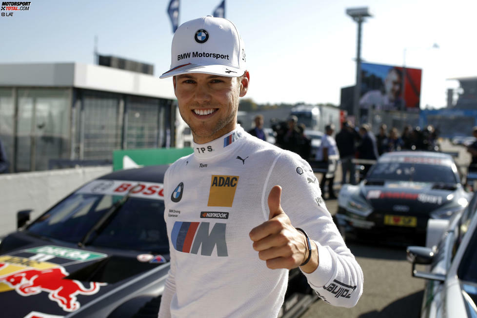 Auf Wiedersehen, Tom Blomqvist! Seine Zukunft in der DTM sah nicht allzu rosig aus - da führt sein Weg lieber in die zukunftsorientierte Formel E. Dort tritt er beim Team Andretti an und bleibt somit auch mit BMW in Verbindung. Seine DTM-Bilanz: 54 Rennen, 1 Sieg, 3 Pole-Position, 197 Punkte