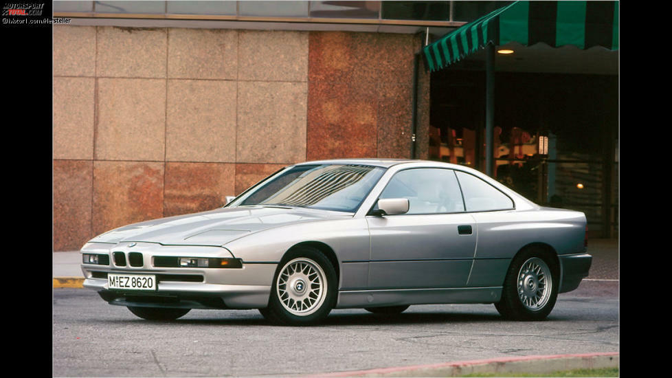 BMW 8er (1989): Luxus bleibt Luxus: Auch heute ist ein 8er-BMW nicht unbedingt etwas für den schmalen Geldbeutel. Doch im Vergleich zu vielen BMW-Designexzessen, die nach ihm kamen, wirkt der 8er mit seiner Optik zeitlos.