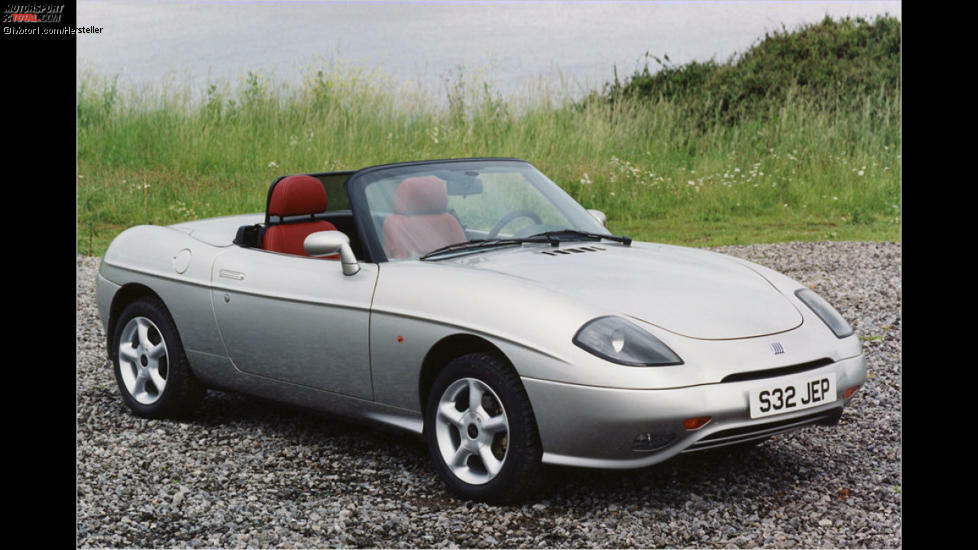 Fiat Barchetta (1995): Die 1990er hatten auch ihre guten Seiten. Ein Beispiel: Fiat baute nicht wie heute unzählige 500-Ableger, sondern einen hinreißenden Roadster: die Barchetta, zu Deutsch 