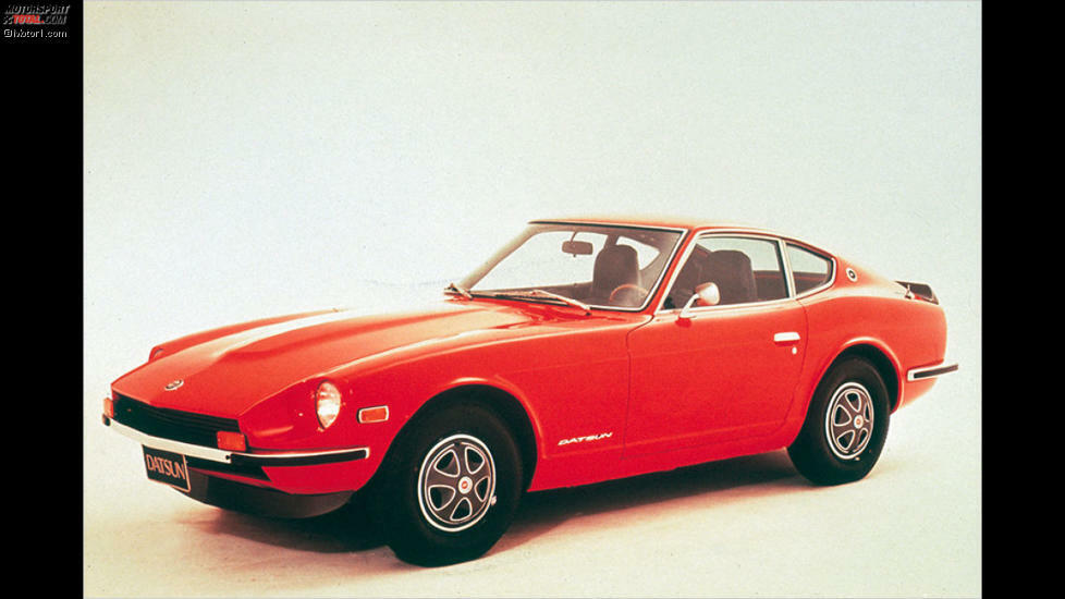 Datsun 240Z: Japaner sind langweilig? Nicht mit Datsun (später Nissan). Der 240Z stammte aus der Feder von Albrecht Graf Goertz, der auch den berühmten BMW 507 schuf. Speziell in den USA wurde das erste Modell der Z-Sportwagenreihe zum Verkaufsschlager.