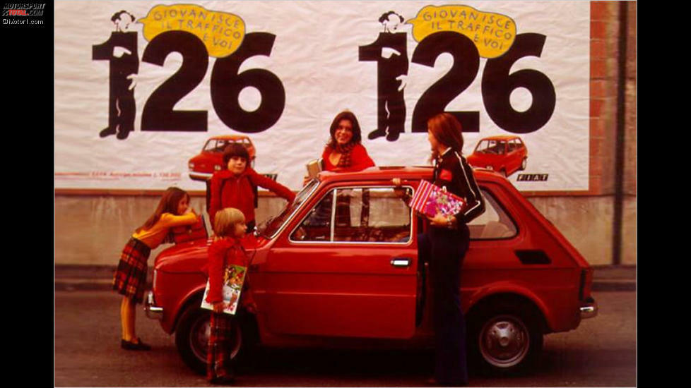 Fiat 126: Die 1970er-Jahre waren das Jahrzehnt der rationalen, kantigen Formgebung. Besonders markant war das bei Modellwechseln, bei denen der Vorgänger noch aus den 1950ern stammte. Bei Fiat bekam der 1972 vorgestellte 126 nie die Liebesbezeugungen des ,Cinquecento