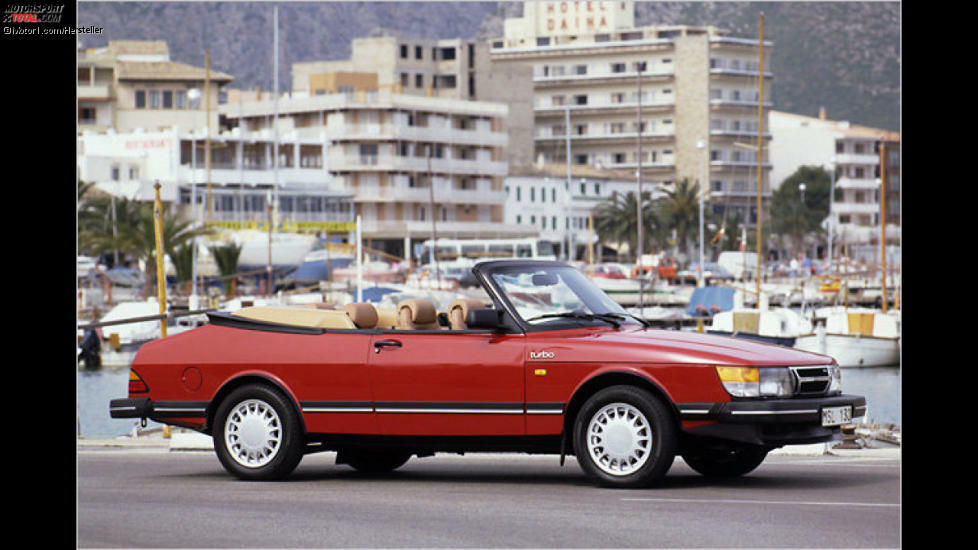 Saab 900 Cabrio: Die achtziger Jahre waren auch das Jahrzehnt des Individualismus. Die Bandbreite reichte von Öko-Kommunen bis zu hedonistischen Yuppies, die nach dem Motto ,Geld statt Kinder