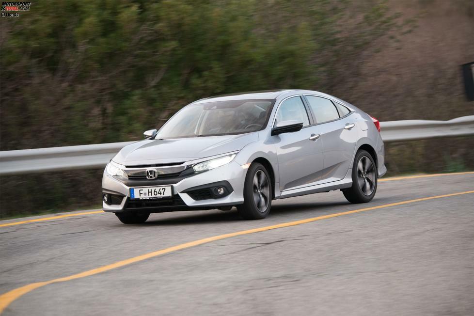 Platz 05: Honda Civic. 800.380 Verkäufe, +20% im Jahresvergleich