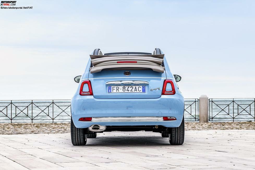 Der FIAT 500 Spiaggina ist nur als Cabriolet lieferbar und wird in einer Stückzahl von 1958 Einheiten produziert.