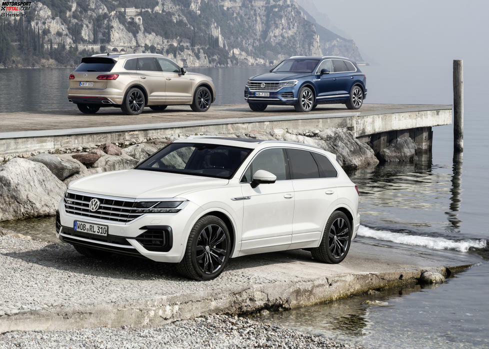 Gewinner der Kategorie G: über 40.000 Euro - Gesamt und der Kategorie H: Newcomer - Gesamt: VW Touareg