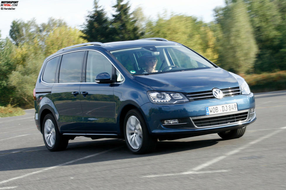 Gewinner der Kategorie E: 30.000 bis 35.000 Euro - Gesamt: Volkswagen Sharan