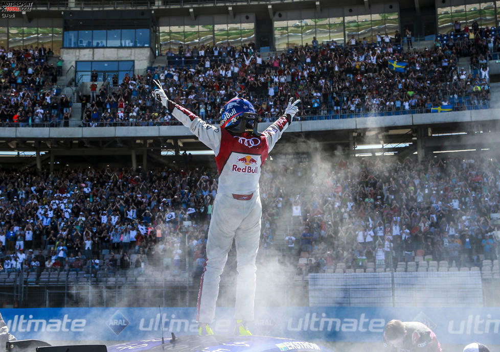 Ekström war in den Rennen durchschnittlich 26,899 Sekunden am Sieger dran - Ogier 34,72, Zanardi 60,97. In Trainings- und Qualifying-Sessions war Ekström durchschnittlich 2,6 Sekunden an der Bestzeit dran -  Ogier 1,92, Zanardi 2,6.