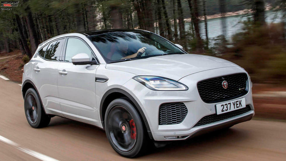 #27 Jaguar E-Pace D150: 
Auch bei Jaguar, die mit Land Rover in einem Konzern sind, gilt: Starke Benziner und ein 150-PS-Diesel im Basismodell. So ist es im neuen, 4,39 Meter langen Jaguar E-Pace, der bei 34.950 Euro startet.