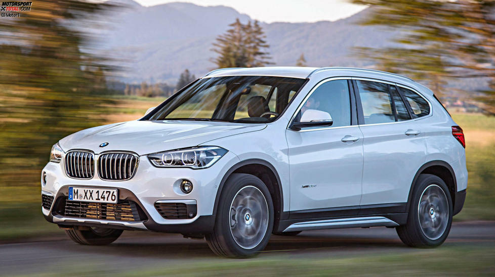 #25 BMW X1 sDrive18i: 
Und noch ein Premium-SUV, das in seiner Basisversion auf einen Dreizylinder setzt: Der 4,44 Meter lange BMW X1 sDrive18i liefert 140 PS. Ab 32.350 Euro geht es los, das Kürzel 