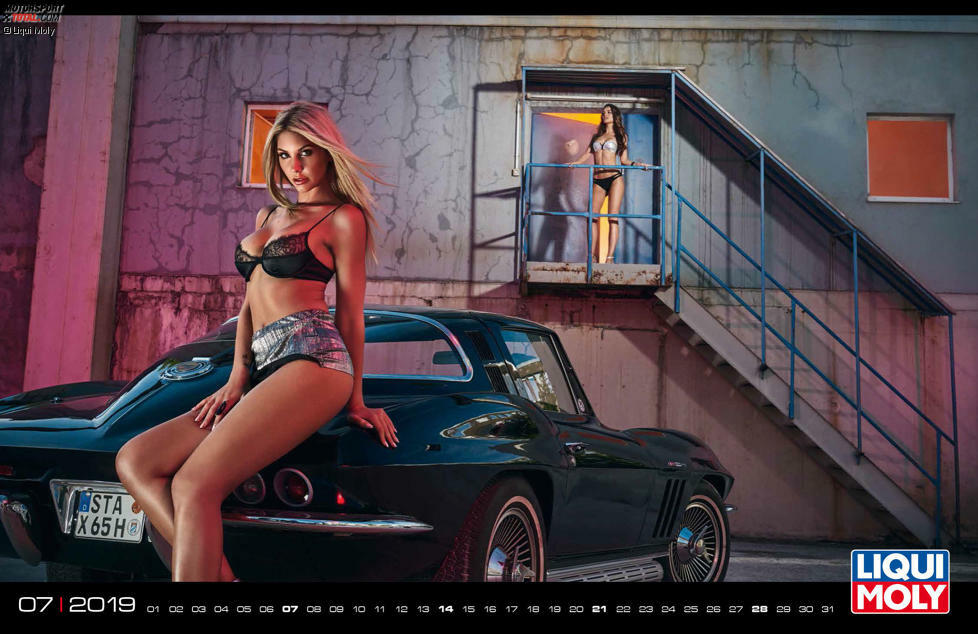 Liqui Moly Girls Kalender 2019 - Juli